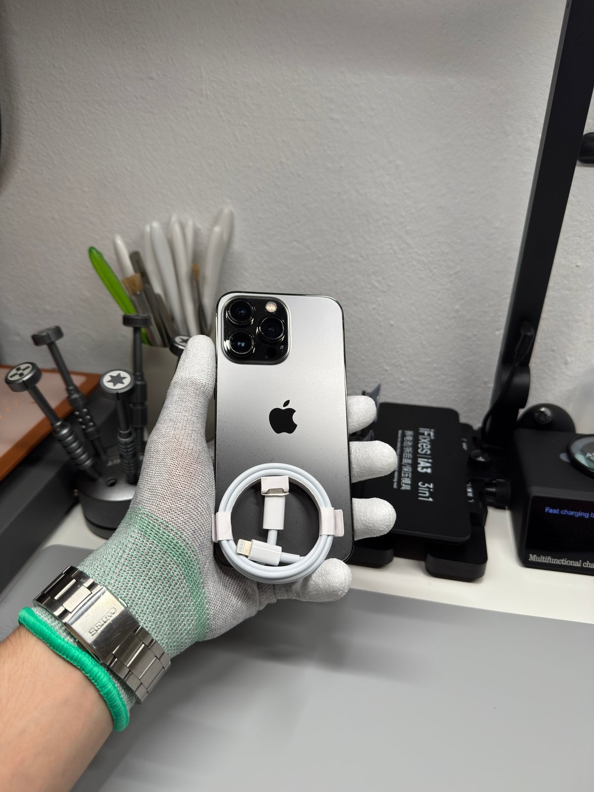 Apple iPhone 13 Pro | 128GB | batterij 100% | 12 mnd garntie, Telecommunicatie, Mobiele telefoons | Apple iPhone, 128 GB, Zwart
