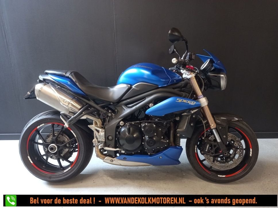 TRIUMPH SPEED TRIPLE 1050 ABS (bj 2014) Caspian Blue !, Bedrijf, 1050 cc, Meer dan 35 kW, Onbekend