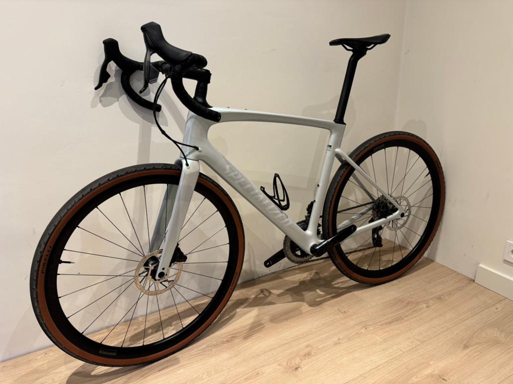 Specialized Roubaix Expert SL8 2025 Powermeter, Carbon, Zo goed als nieuw, 57 tot 61 cm, Meer dan 20 versnellingen