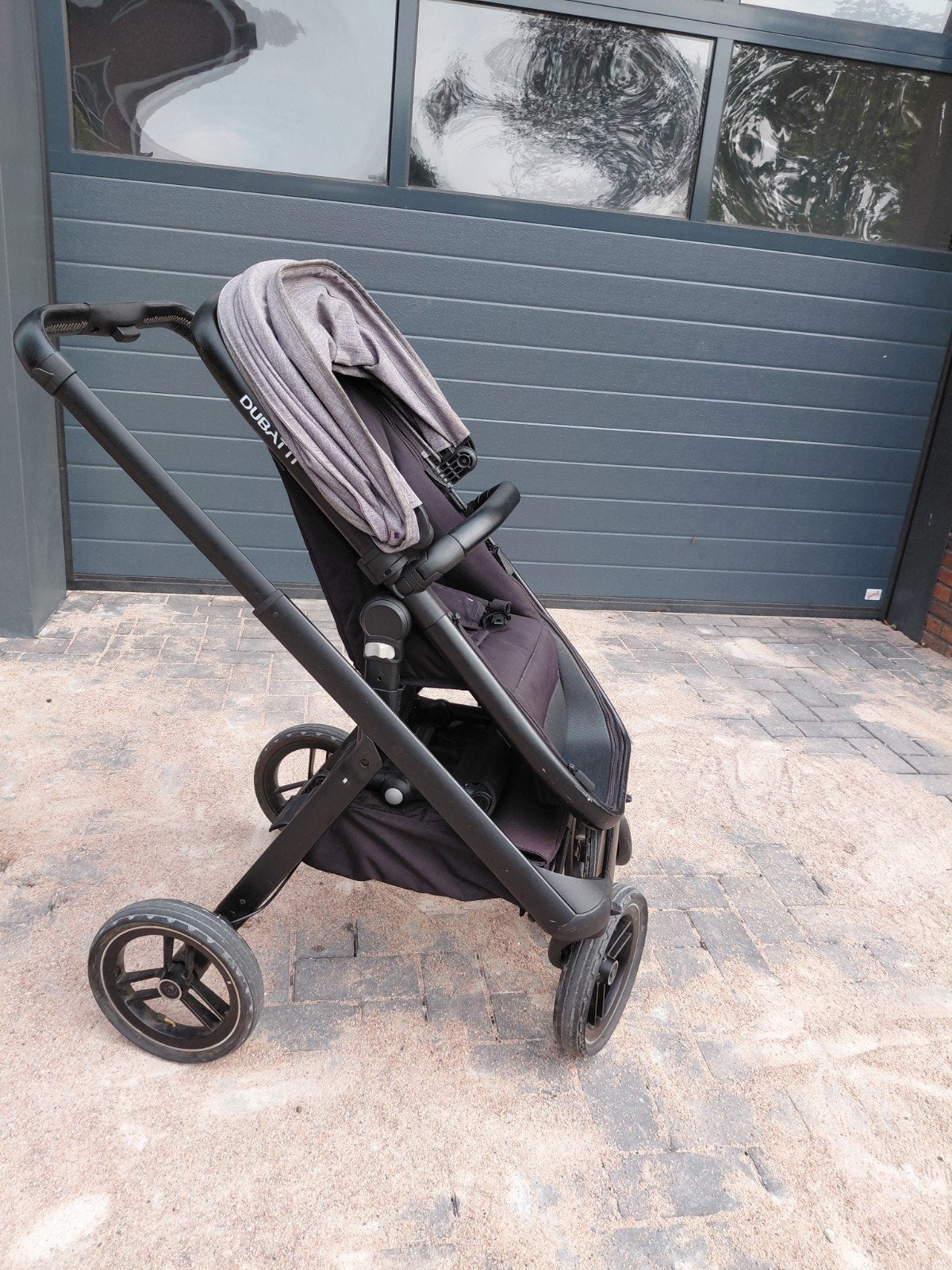 Dubatti kinderwagen met zitje en reiswieg en accessoires