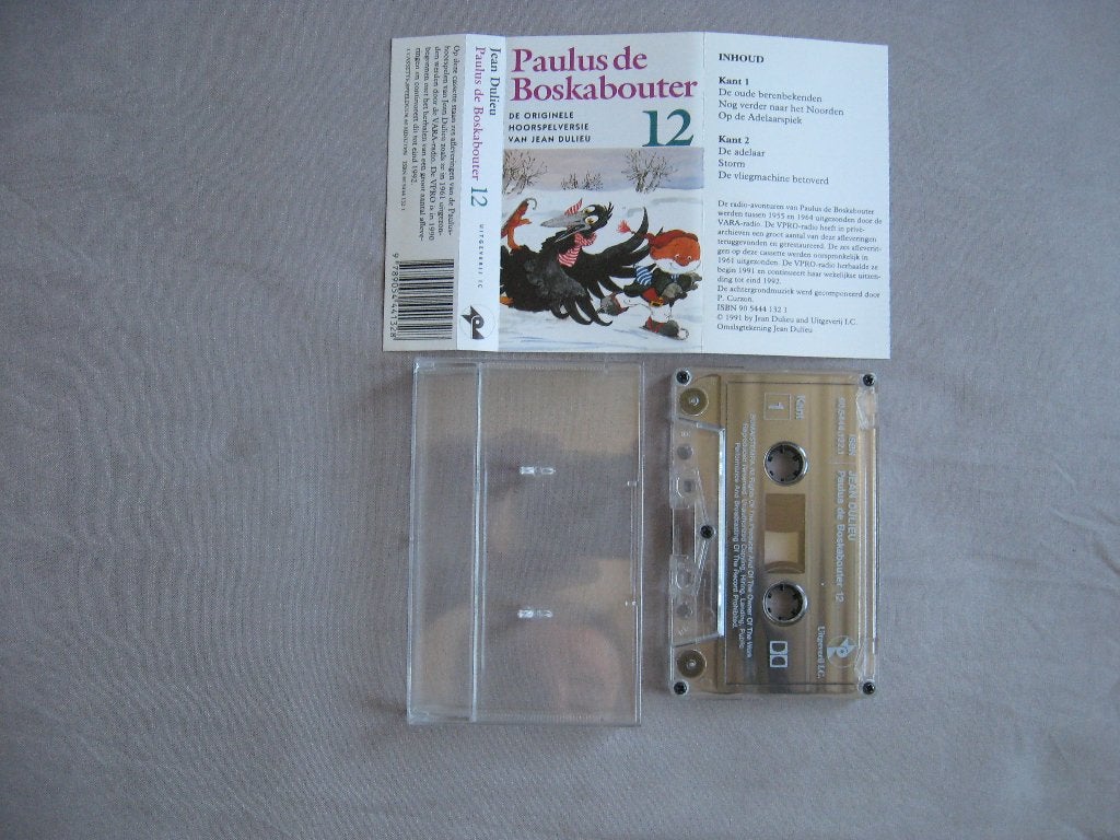 Jean Dulieu Paulus de Boskabouter hoorspelversie dl 12 (MC), Cd's en Dvd's, Kinderen en Jeugd, 1 bandje, Ophalen of Verzenden