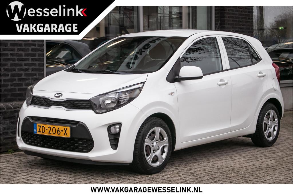 Kia Picanto 1.0 CVVT EconomyPlusLine | All Season banden | |, 12 maanden, Stof, Gebruikt, Start-stop-systeem