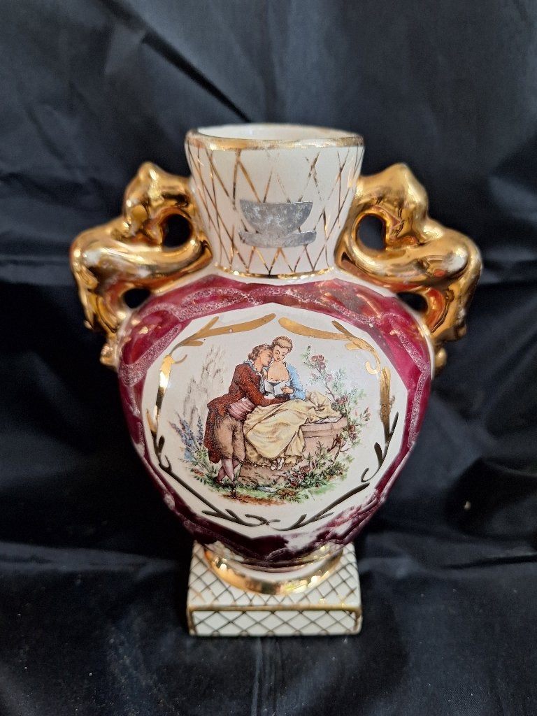 Limoges Frans Porseleinen Vaas, Antiek en Kunst, Ophalen