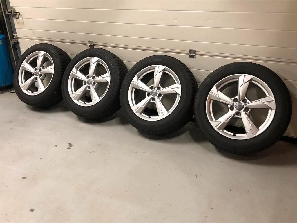 18inch Originele Audi S-Line Velgen! A-Merk Winterbanden!, Auto-onderdelen, 18 inch, Gebruikt, -, -