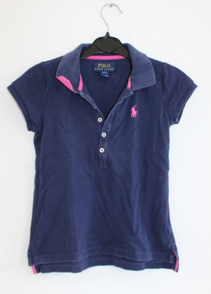 Polo van Ralph Lauren maat 7, Gebruikt, Meisje, Ophalen of Verzenden, Shirt of Longsleeve