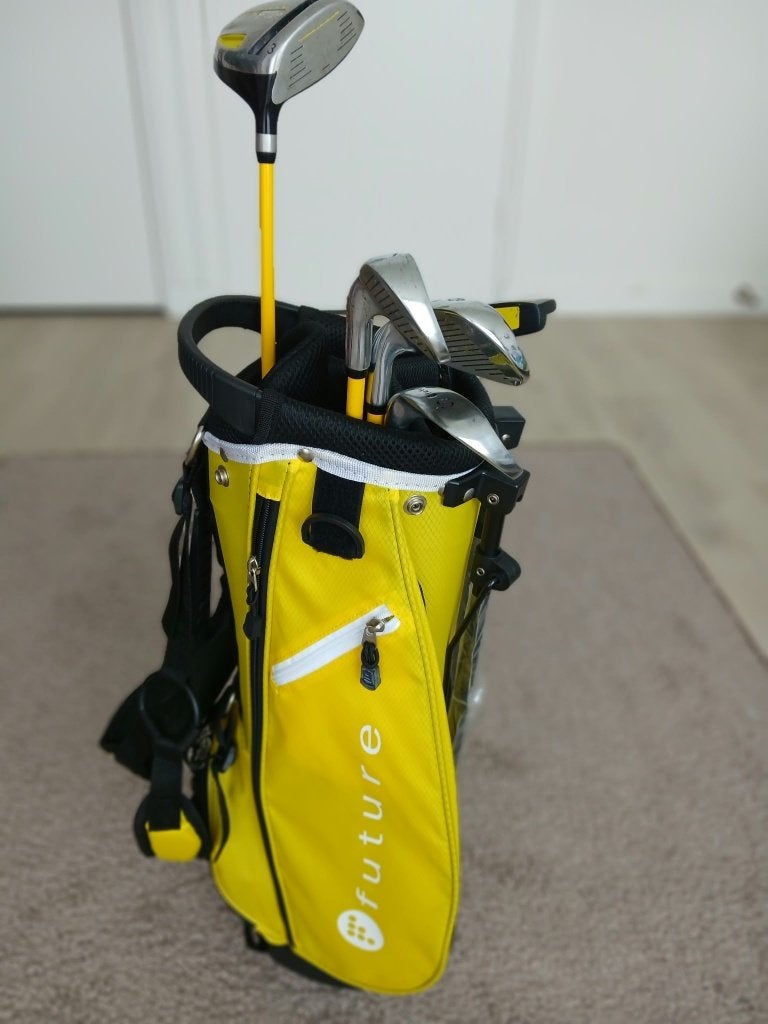 Future Junior Golfset, kind (102-120cm), rechtshandig, Ophalen, Zo goed als nieuw, Set, Overige merken