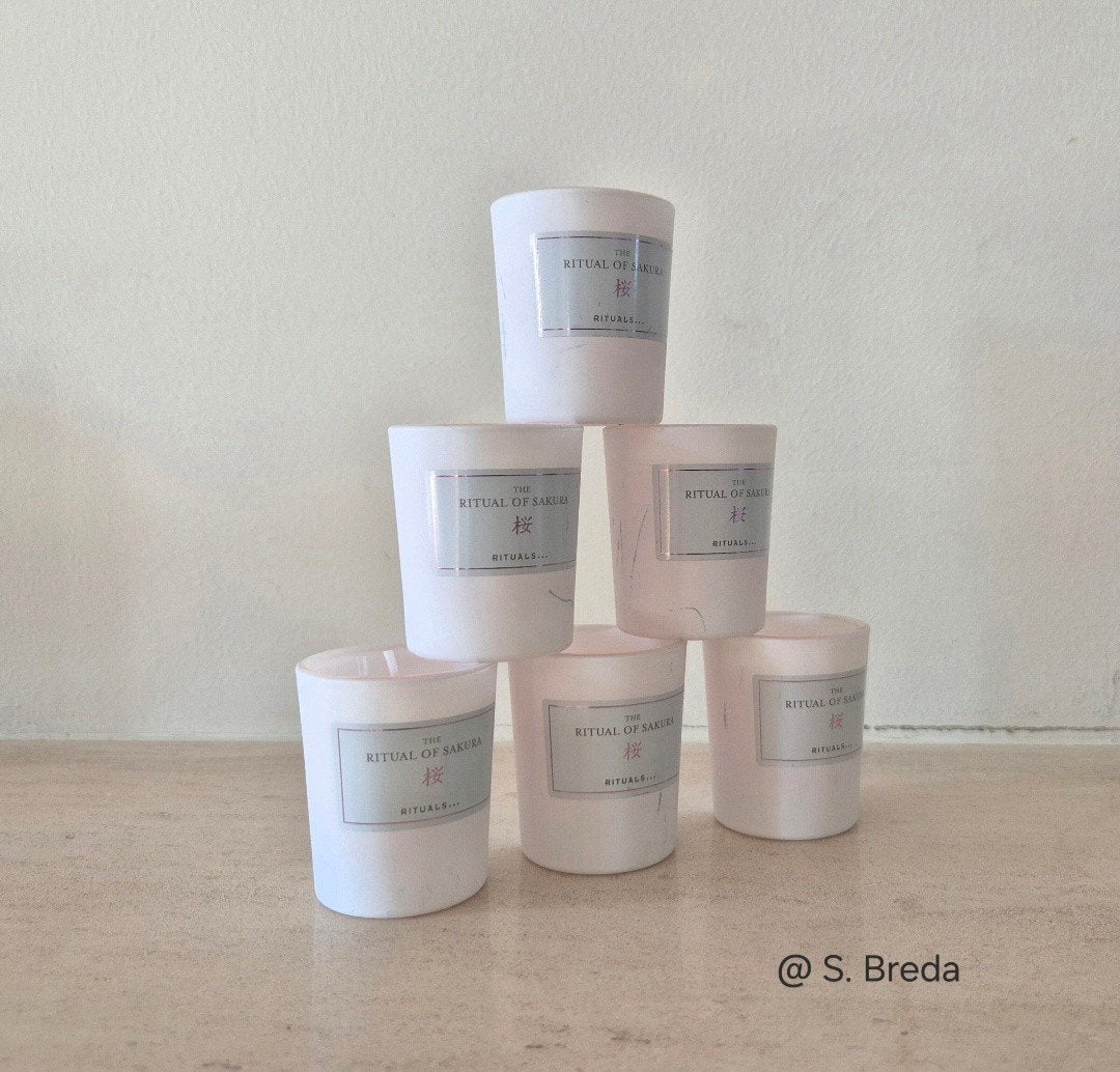 Rituals | Sakura | Advent Geurkaars mini kaars, Ophalen, Wit, Nieuw, Glas