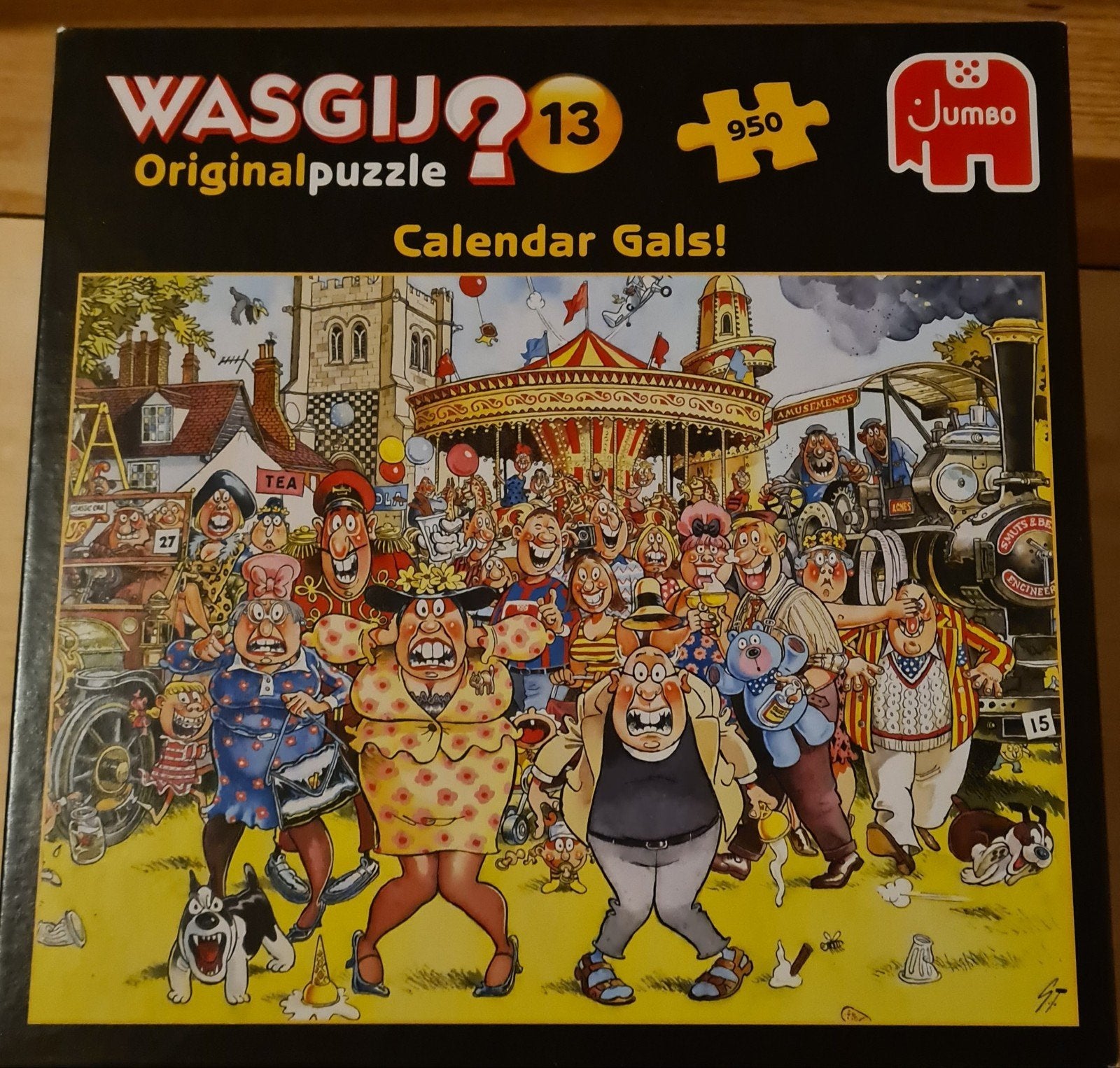 Wasgij Puzzels - Chinese New Year, Aquarium Antics, Pooch, Ophalen, 500 t/m 1500 stukjes, Zo goed als nieuw, Legpuzzel