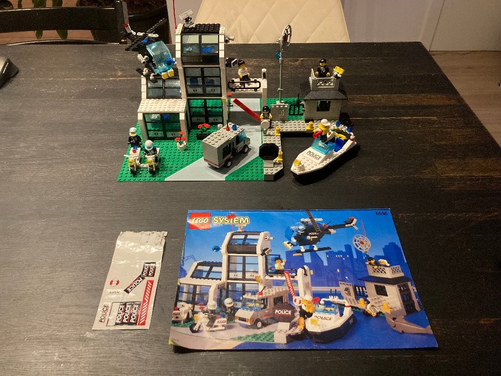Lego Classic Town Police Set 6598 - Metro PD Station, Kinderen en Baby's, Speelgoed | Duplo en Lego, Gebruikt, Lego, Complete set