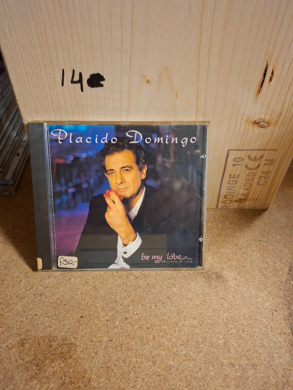 Plácido Domingo - Be My Love... An Album of Love CD, Cd's en Dvd's, Gebruikt, Overige componisten, Modernisme tot heden, Ophalen of Verzenden