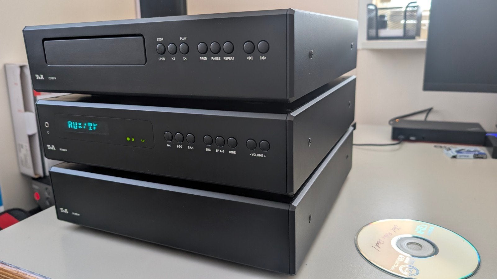 T+A 800M Top Hifi set - CD-speler, Tuner, Versterker, Ophalen, Gebruikt, Tuner of Radio, Overige merken