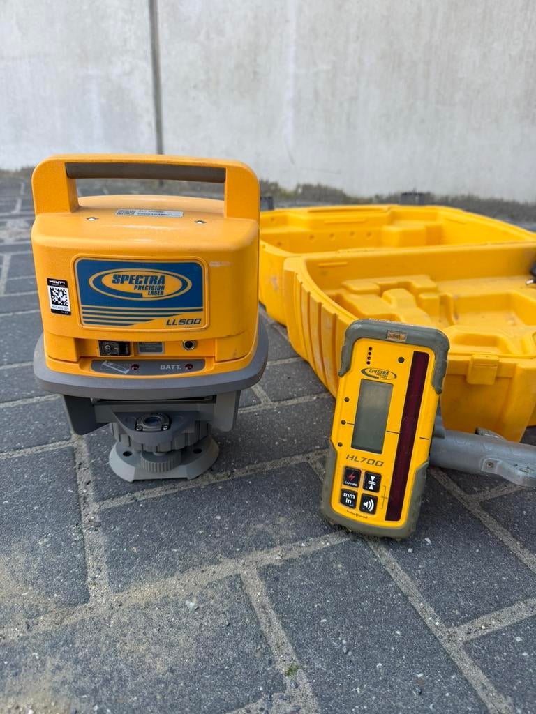 :Spectra LL500 laser + statief en baak – compleet set, Ophalen, Zo goed als nieuw