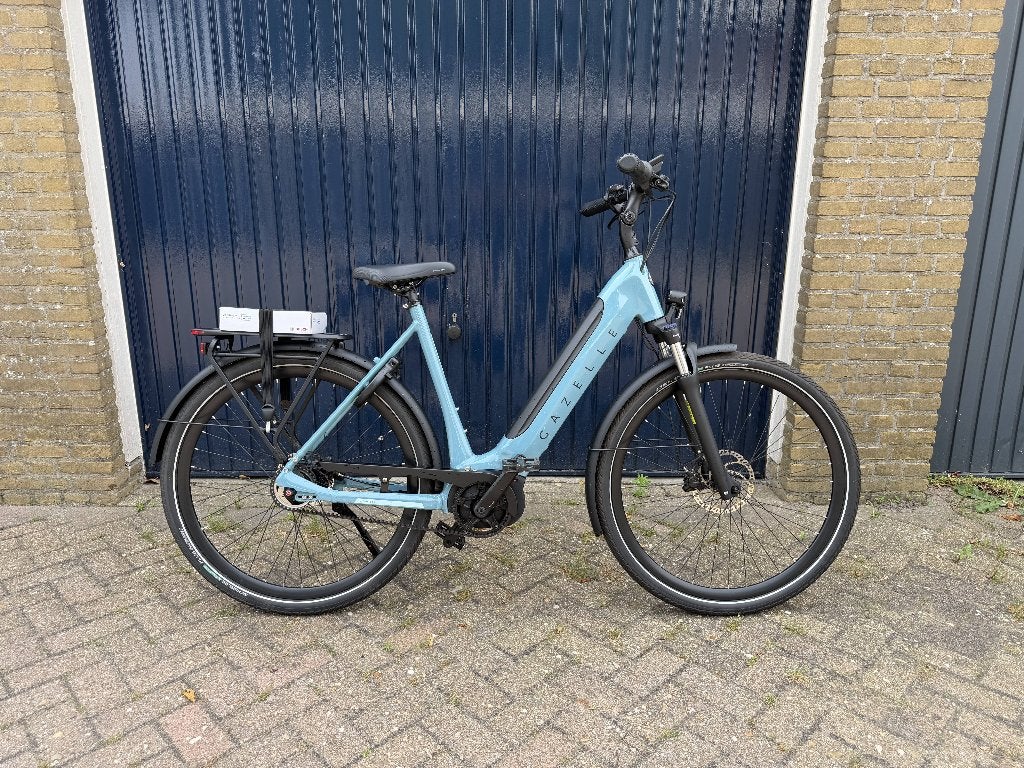 Gazelle Ultimate C5 HMB Elektrische Fiets, Ophalen, Zo goed als nieuw, 50 km per accu of meer, 55 tot 59 cm