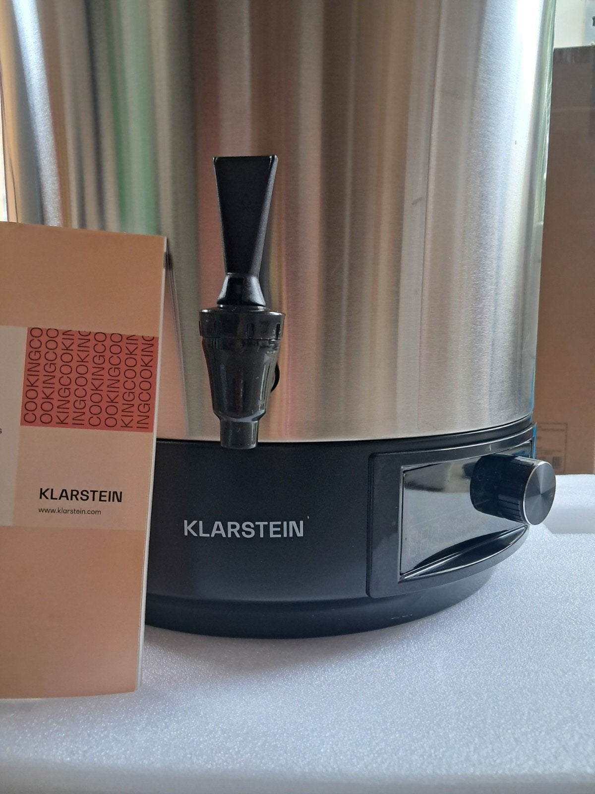 Klarstein Koffie percolator / Glühwein ketel, 10 kopjes of meer, Gemalen koffie, Ophalen of Verzenden, Koffiemachine