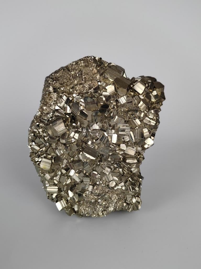 Schitterende pyriet uit Peru, Ophalen of Verzenden, Mineraal