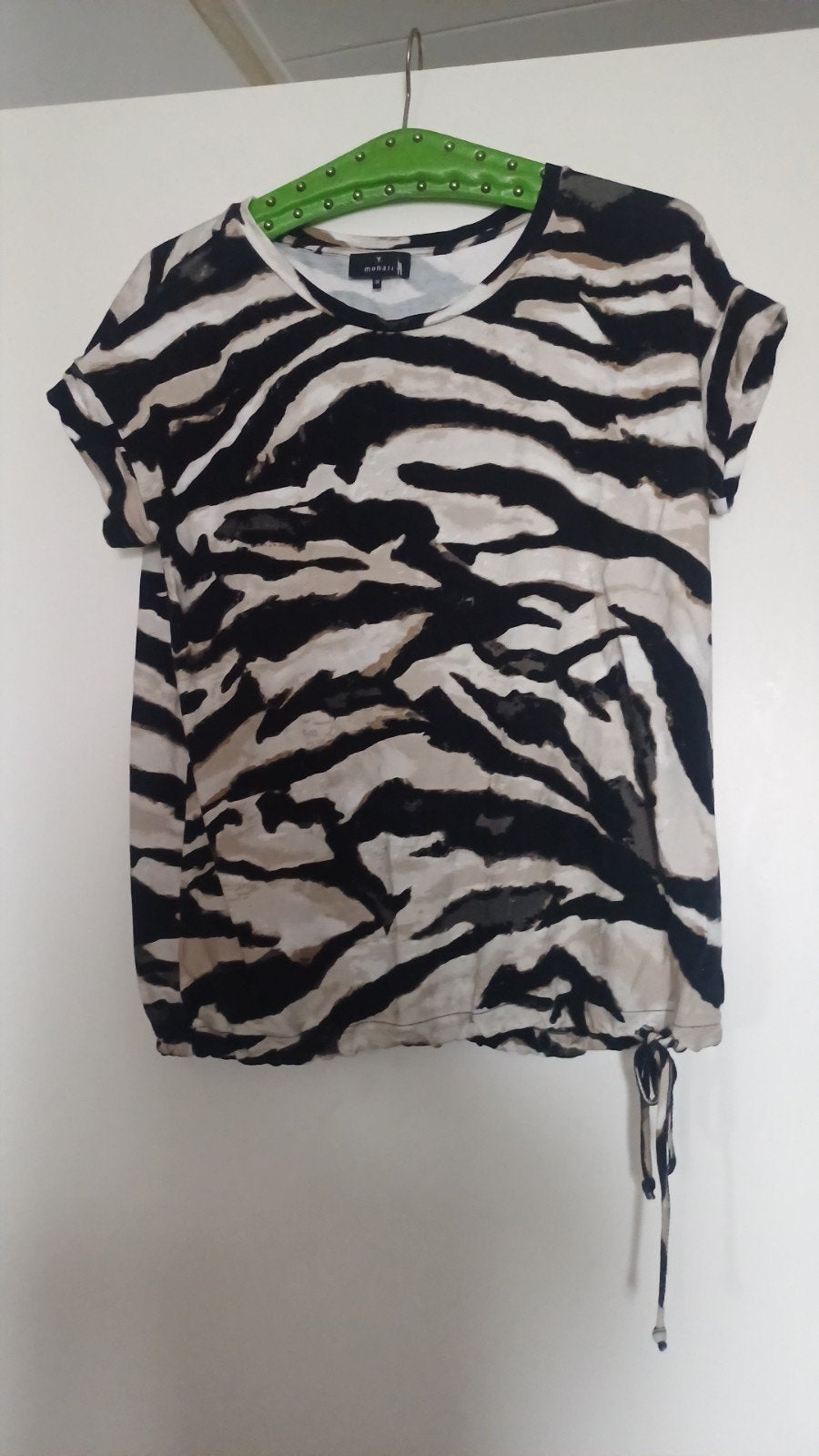Monari shirt maat 38 zgan, Ophalen of Verzenden, Zo goed als nieuw, Maat 38/40 (M), Korte mouw