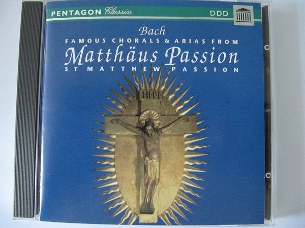 JS Bach - koralen + aria's Mattheus Passion - Marinov, Cd's en Dvd's, Ophalen of Verzenden, Zo goed als nieuw, Barok, Album