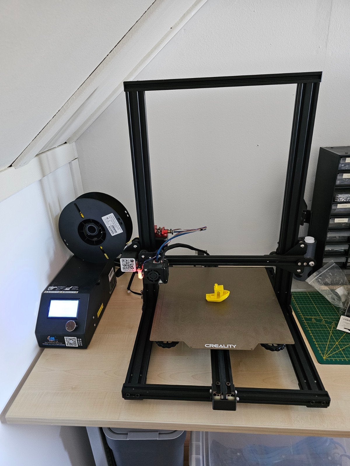 Creality CR-10 3D-printer upgrades, Ophalen, Creality CR-10, Zo goed als nieuw, Filament