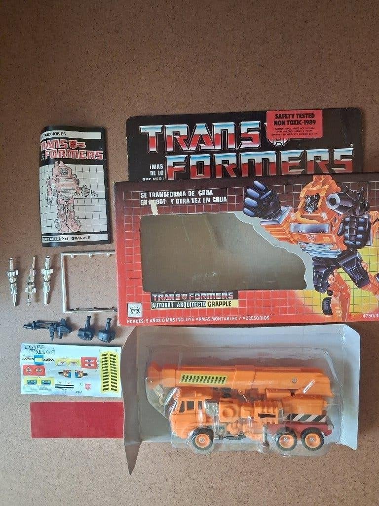 Transformers mexicaanse IGA grapple(red foot) in verpakking., G1, Ophalen of Verzenden, Zo goed als nieuw