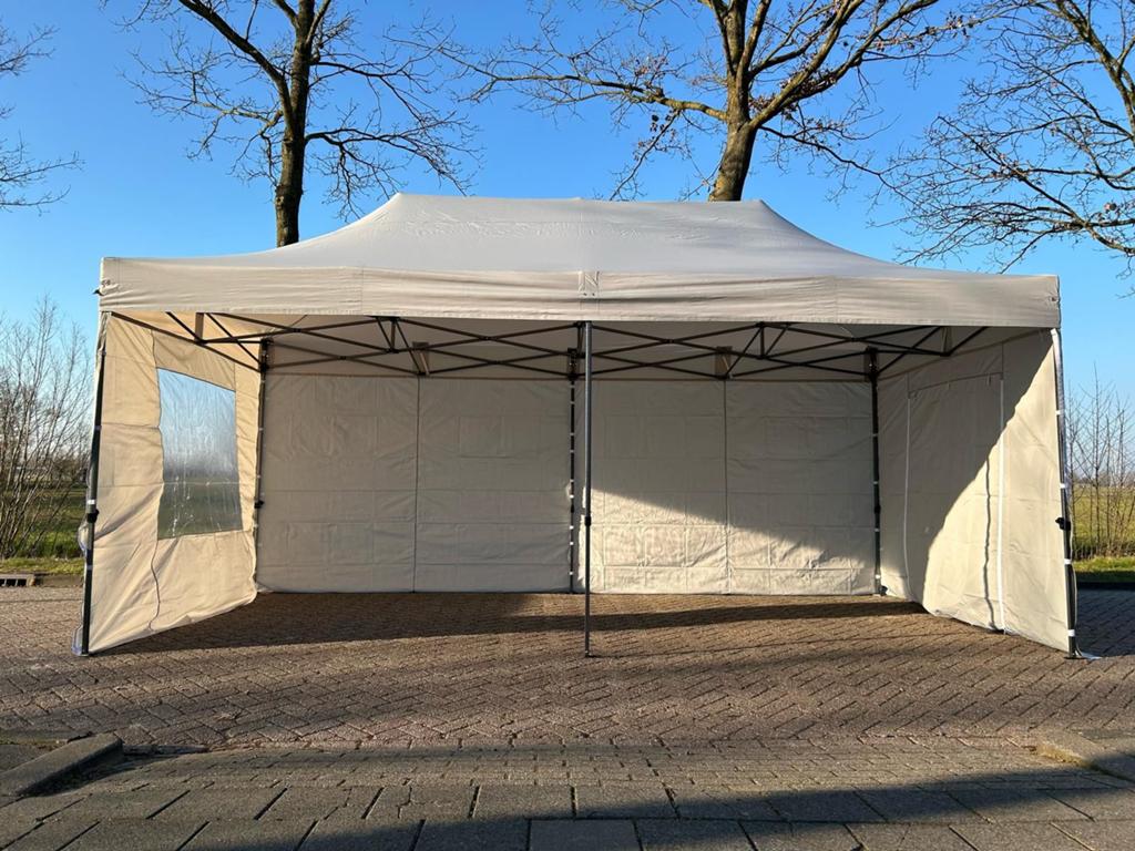 Easy up partytenten te huur in diverse maten, Ophalen, Opvouwbaar, Partytent, Minder dan 4 meter