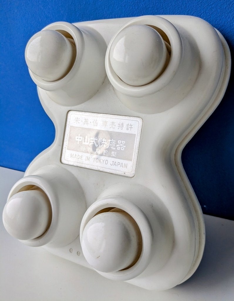 Retro Massage roller/Shiatsu/Japan, Ophalen of Verzenden, Gebruikt