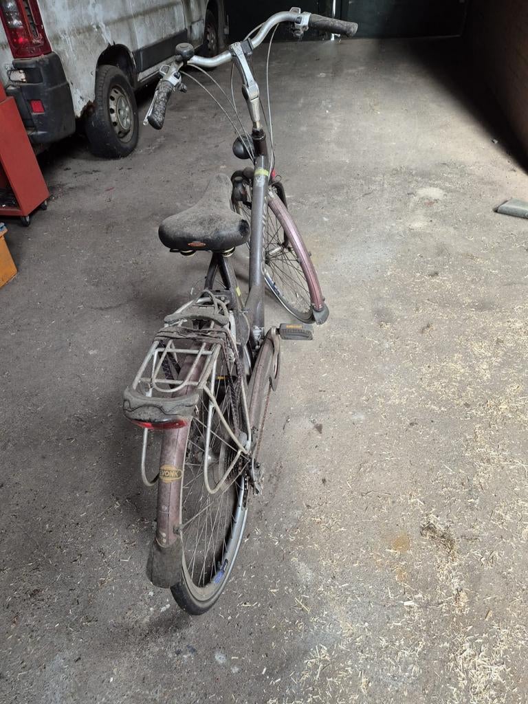 Een Dames fiets, Fietsen en Brommers, Fietsen | Vouwfietsen, Ophalen, Gebruikt