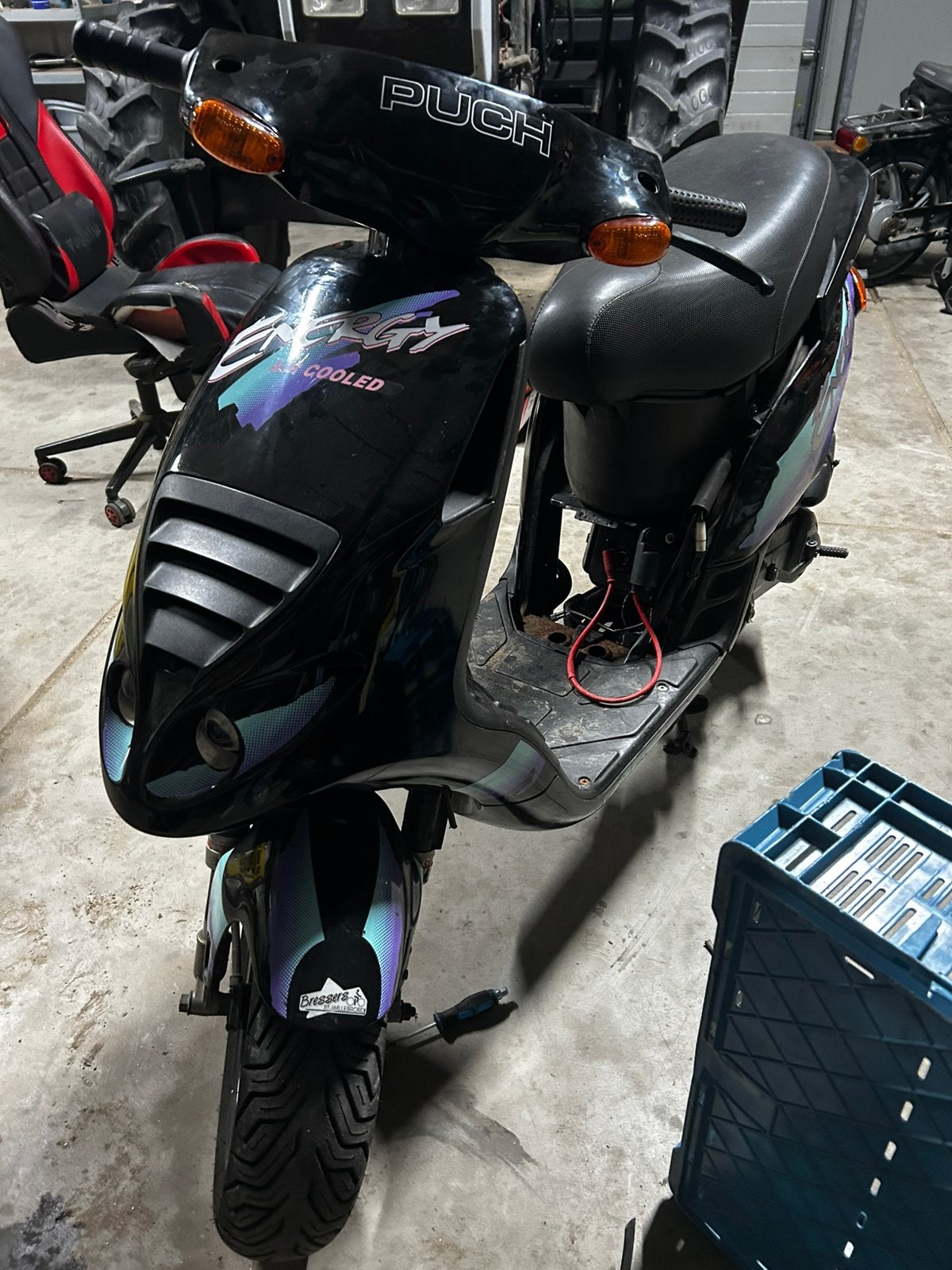 Piaggio NRG 50cc orgi SNOR, Fietsen en Brommers, Ophalen, Zo goed als nieuw, Blok