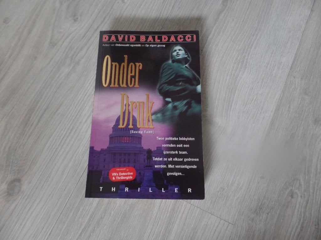 David Baldacci onder druk, Boeken, Thrillers, Gelezen, Amerika, Ophalen of Verzenden