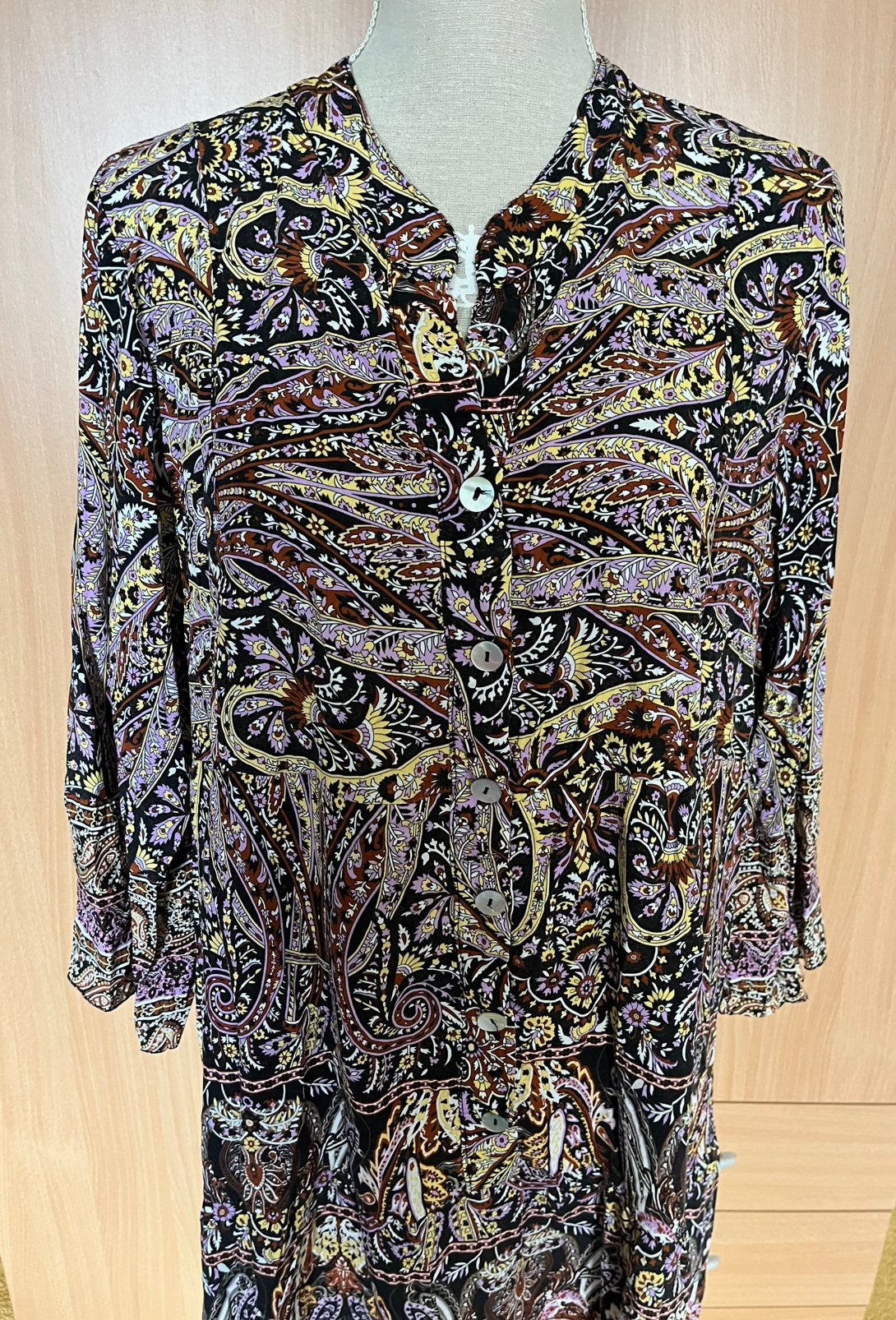 Paprika jurk maat 46(v), Kleding | Dames, Overige kleuren, Maat 46/48 (XL) of groter, Ophalen of Verzenden, Zo goed als nieuw