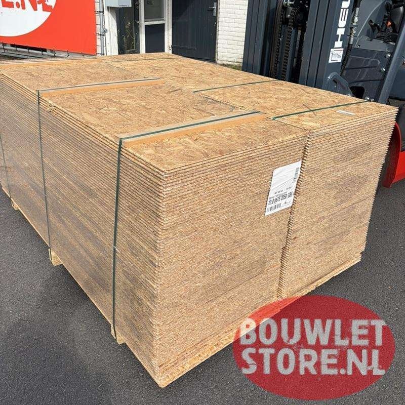 OSB 12 mm | platen | plaatmateriaal OSB-3 12 mm | 2050x675mm, Niet ingevuld, Minder dan 20 mm, Niet ingevuld, Nieuw