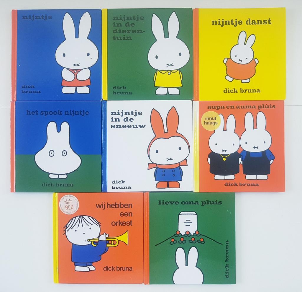8x Nijntje Boekjes - Dick Bruna, Ophalen of Verzenden, Gelezen, Dick Bruna