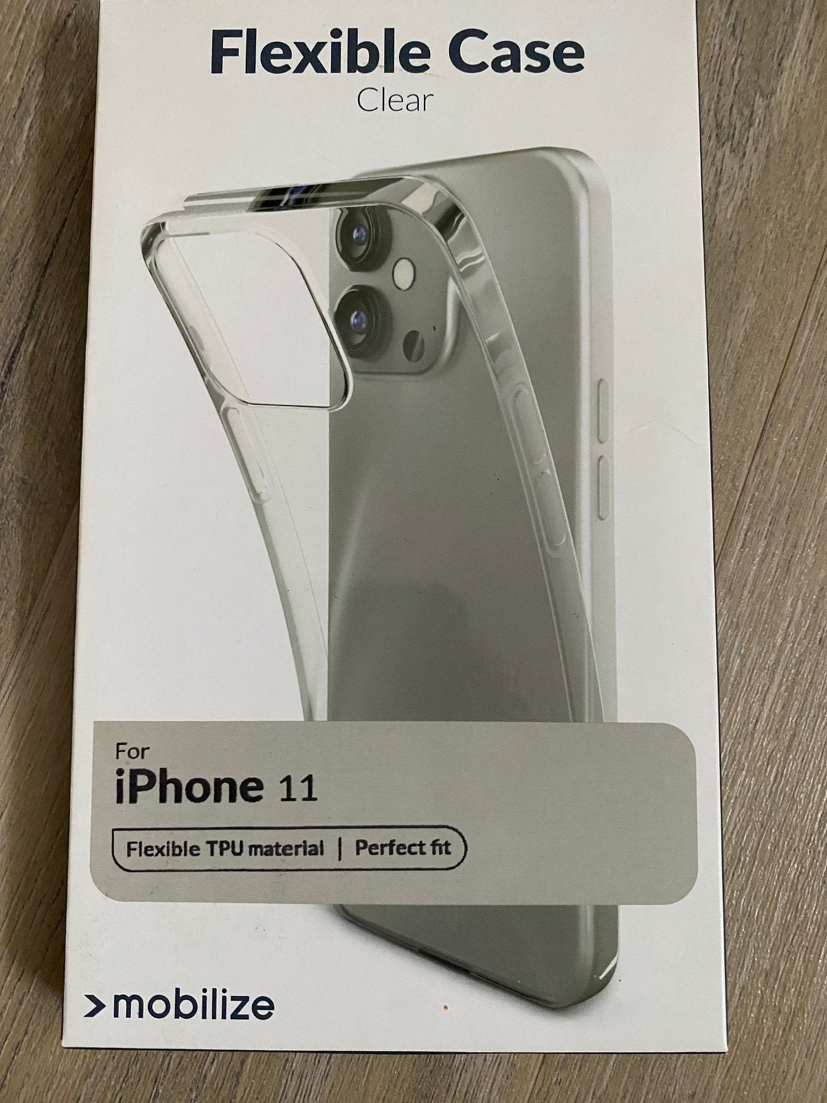 iPhone 11 flexible case kleur: doorzichtig, Telecommunicatie, Ophalen of Verzenden, Nieuw, Apple, IPhone 11