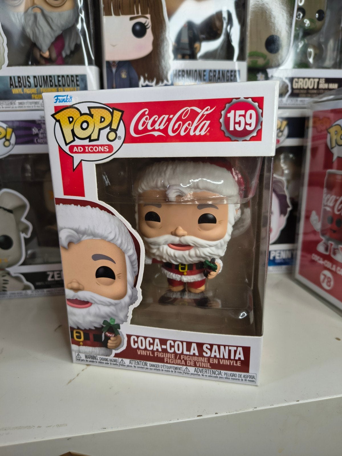 Funko Pop! Ad Icons Coca-Cola Santa #159, Ophalen of Verzenden