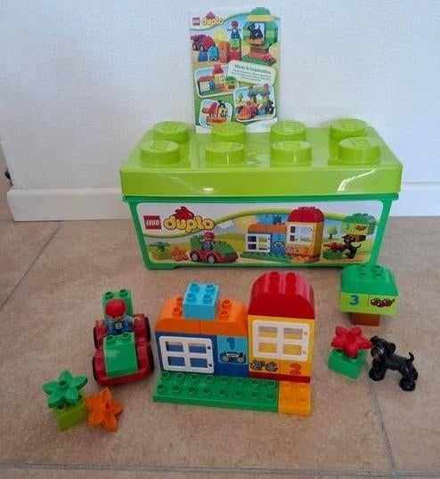 Lego Duplo 10572 met doos en instructies, Ophalen of Verzenden, Zo goed als nieuw, Duplo, Compleet
