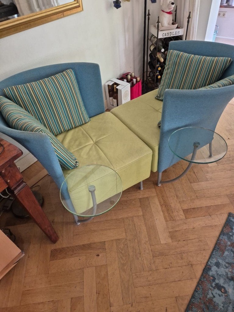 2 montis sciene fauteuils, Ophalen, Gebruikt, Minder dan 75 cm, 75 tot 100 cm