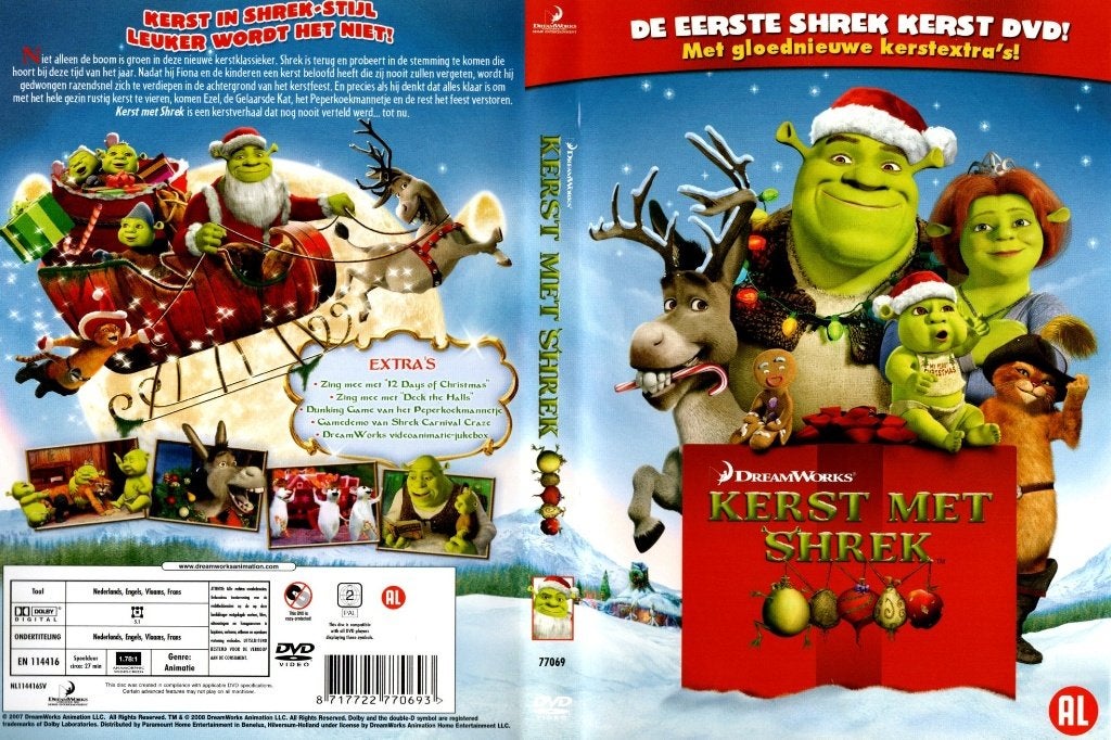 Kerst met Shrek, Alle leeftijden, Ophalen of Verzenden, Zo goed als nieuw