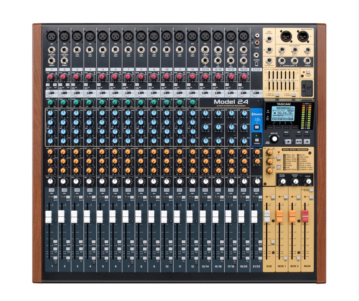 Tascam 24 mixer, recorder., Ophalen, Zo goed als nieuw, Audio