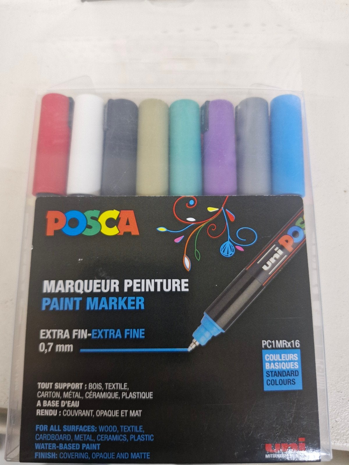 Posca Paint Markers - Extra Fijne Standaard Kleuren, Overige thema's, Nieuw, Meerkleurig, Ophalen of Verzenden