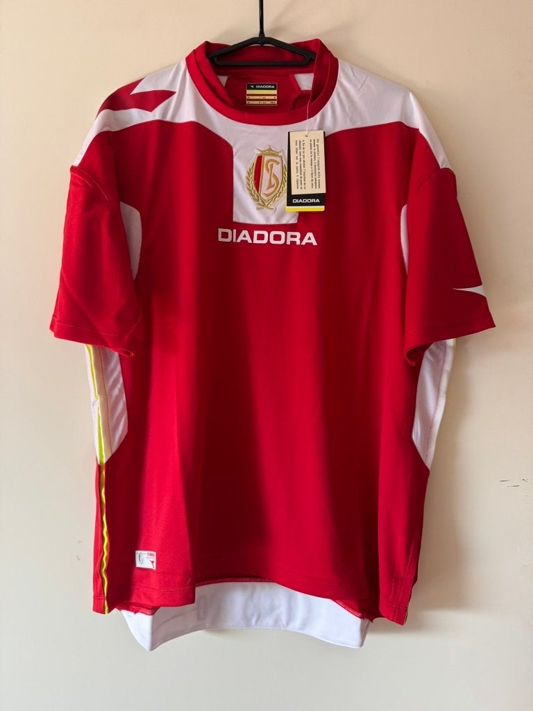 Standard Luik Diadora Voetbalshirt Maat M Nieuw 09/10 Home, Maat 48/50 (M), Nieuw, Ophalen of Verzenden, Voetbal