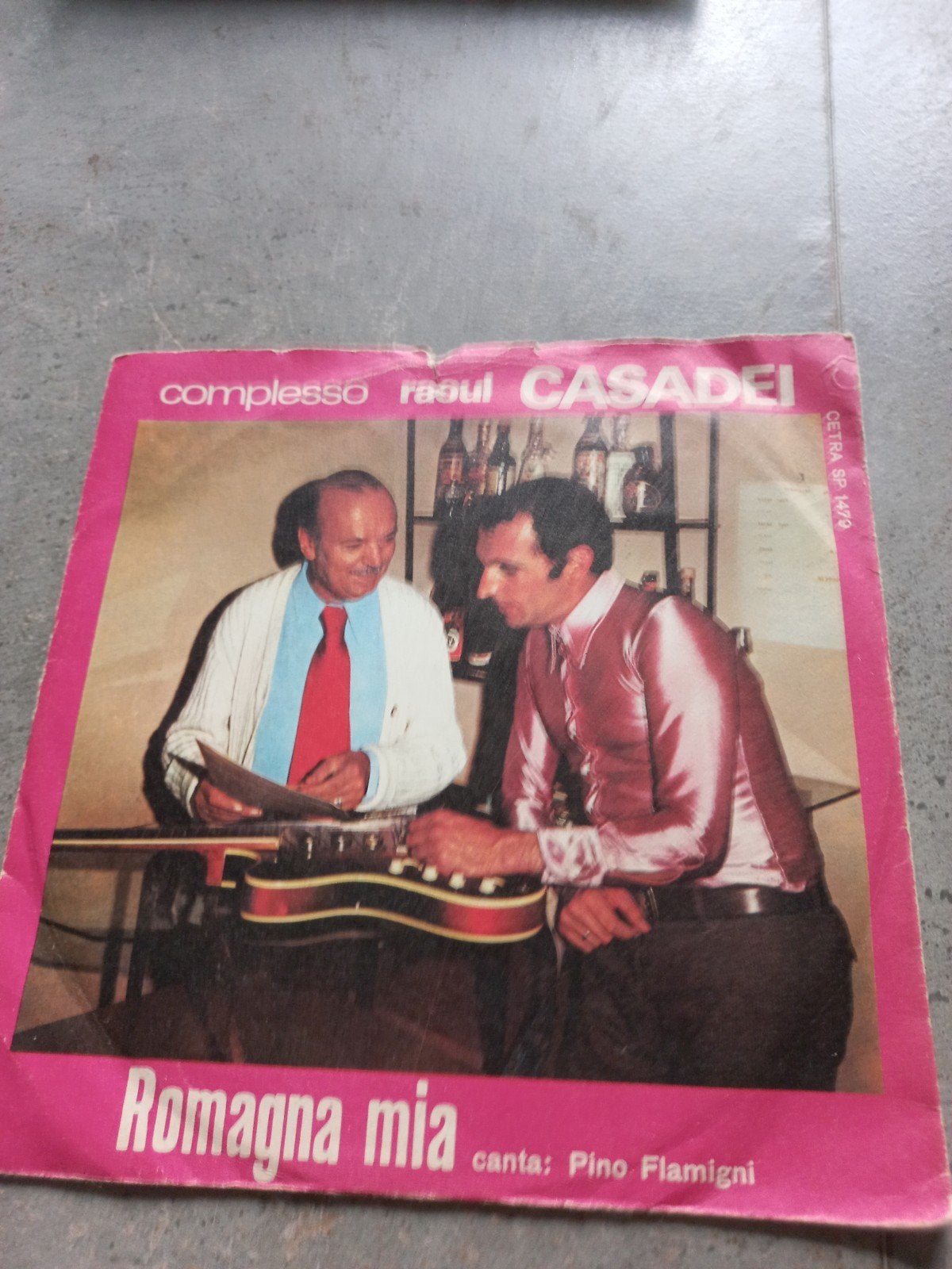 Raoul Casadei - Romagna mia (Vinyl Single), Ophalen of Verzenden, Gebruikt, 7 inch, Wereldmuziek