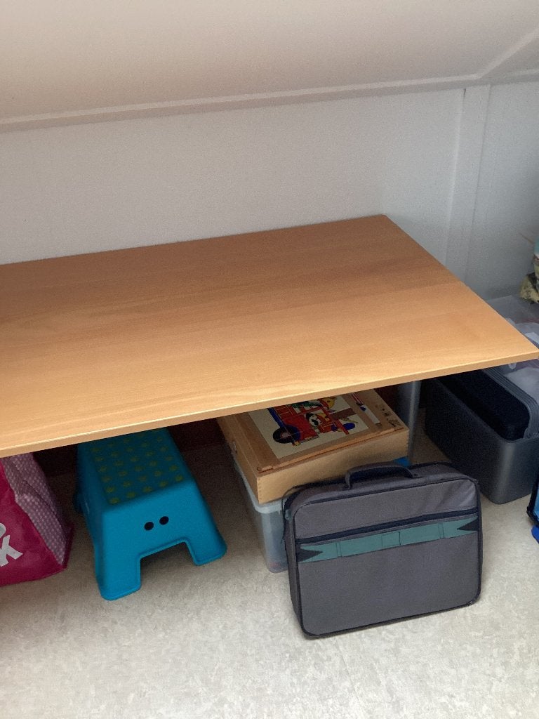 Bureau, Huis en Inrichting, Bureaus, Ophalen, 160 cm, Scandinavisch, Hout
