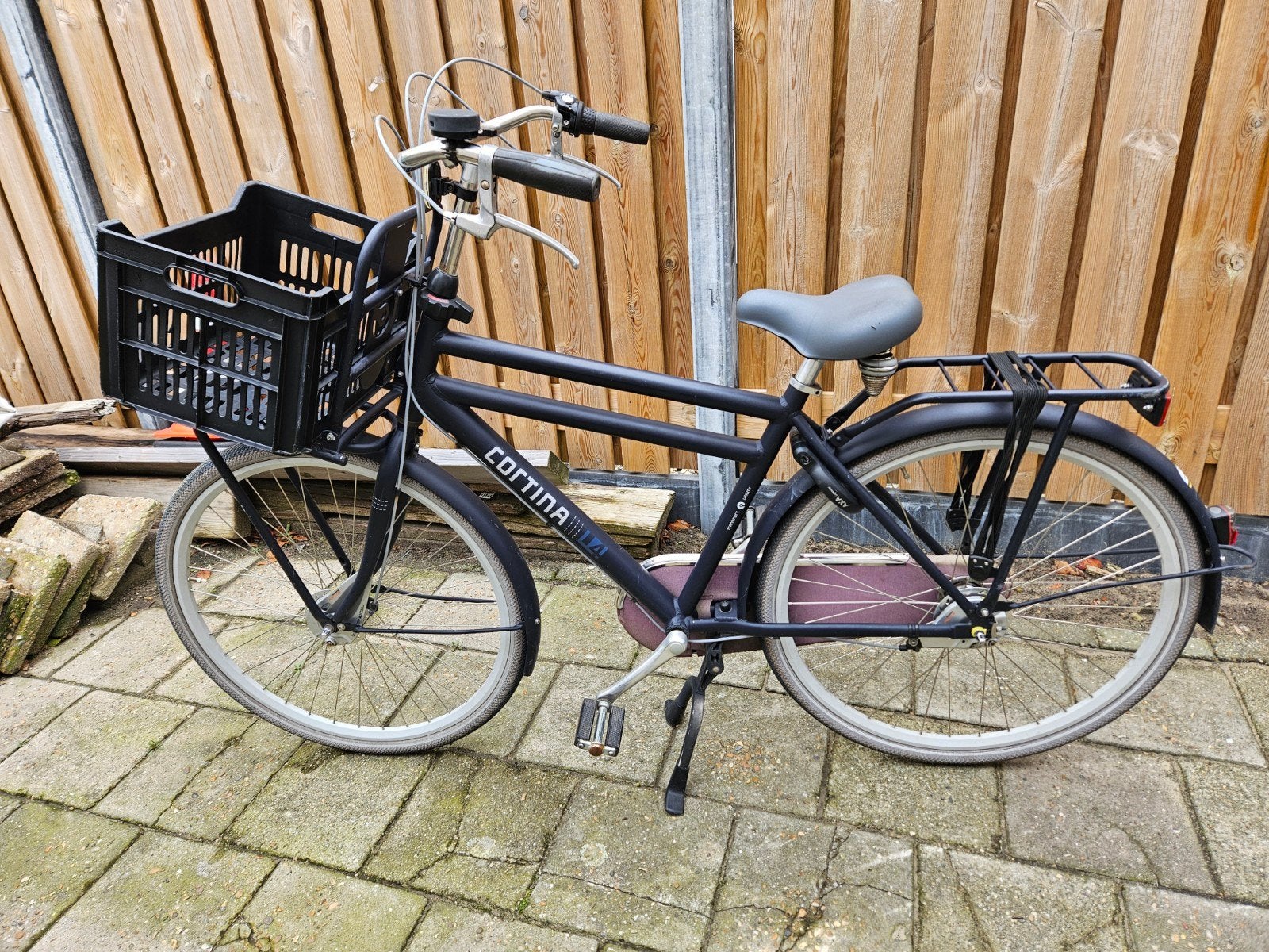 Cortina jongensfiets met 3 versnellingen, Ophalen, Gebruikt, Versnellingen, 49 tot 53 cm