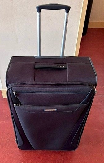 Samsonite Spinner Super Light, 45 tot 55 cm, Zo goed als nieuw, 70 cm of meer, Zacht kunststof