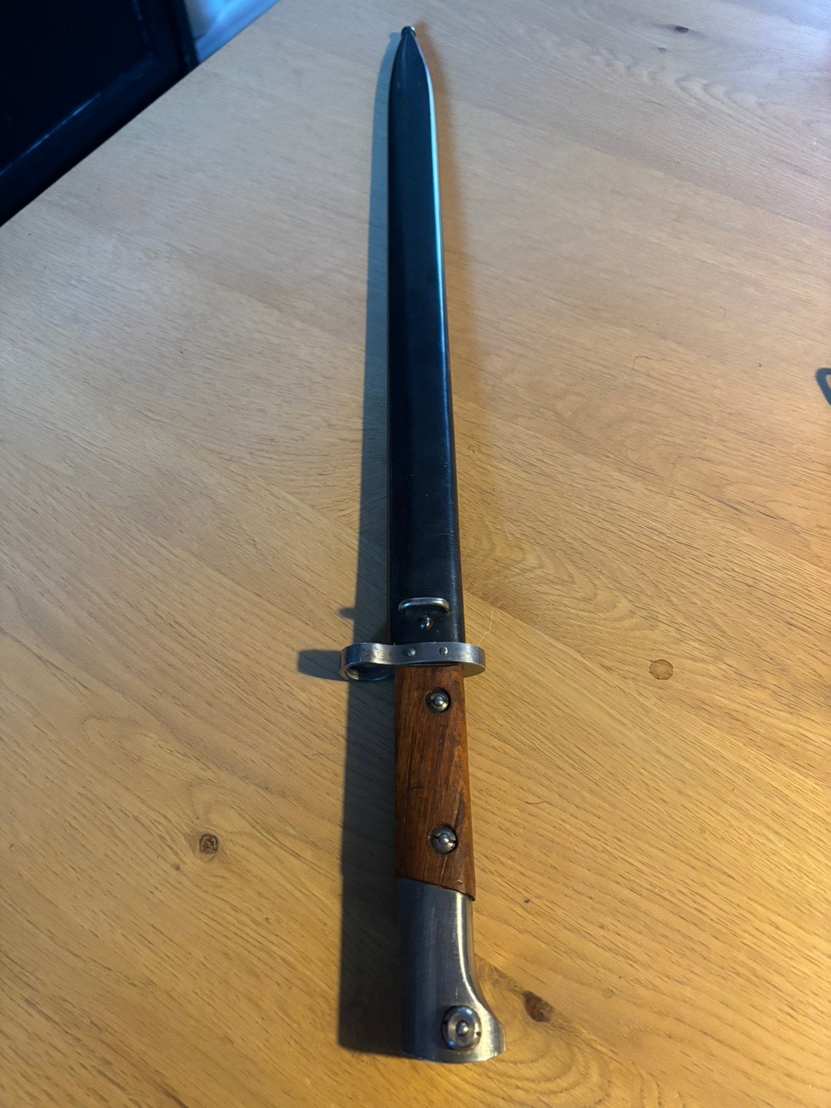 Persia/Iran Mauser M1898/29 bajonet VZ-23 long, Ophalen of Verzenden, Landmacht, Overige gebieden, Mes of Dolk