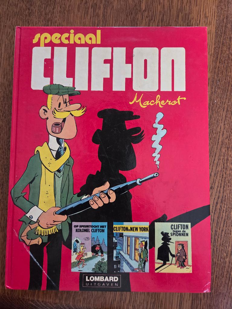 Speciaal Clifton- Macherot, Boeken, Gelezen, Eén stripboek, Ophalen of Verzenden, Raymond Macherot