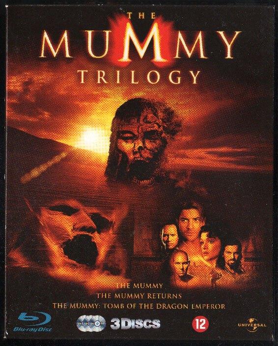 !!!VERKOCHT!!! The Mummy Trilogy, CARDBOX. Blu-ray., Ophalen of Verzenden, Gebruikt, Science Fiction en Fantasy, Boxset