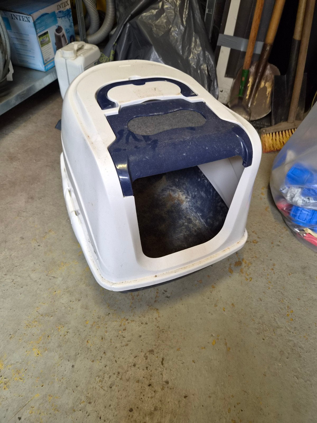 gratis kattenbak, Dieren en Toebehoren, Ophalen, Gebruikt