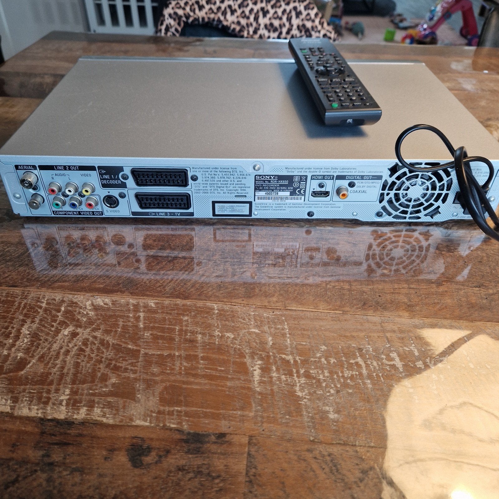 Sony Dvd speler, Gebruikt, Met harddisk, Sony, Ophalen