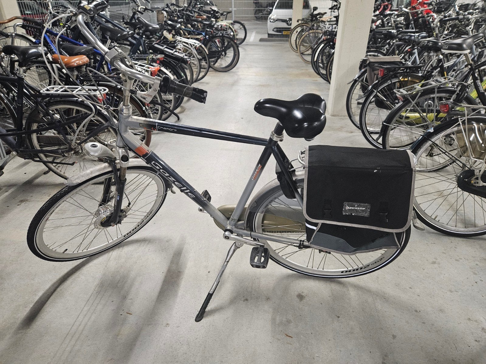 Gazelle Chamonix herenfiets – inclusief fietstassen, 59 cm of meer, Ophalen