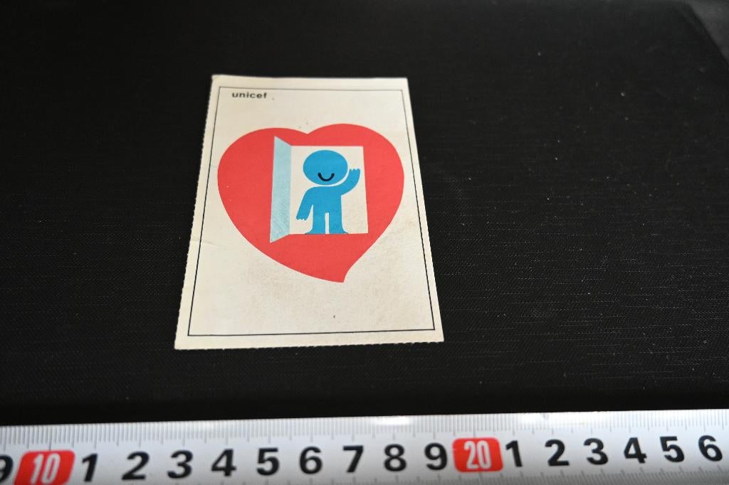 sticker UNICEF, Verzamelen, Stickers, Zo goed als nieuw, Ophalen
